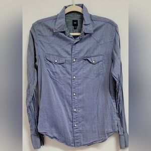 GAP Vintage Western Style Shirt, Sz Small
